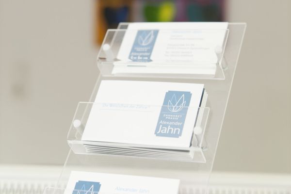 Visitenkarten - Zahnarztpraxis Jahn und Kollegen